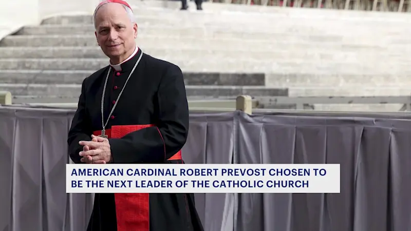 Story image: New Jersey reacts to the election of the first pope from the US