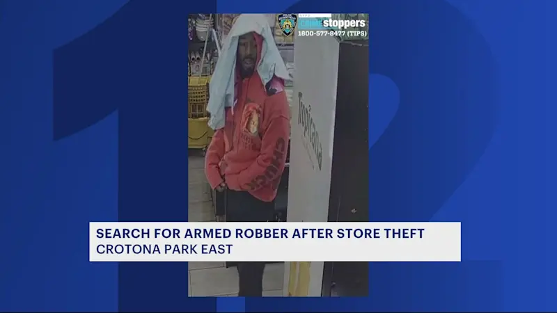 Story image: Man wanted for robbing Crotona Park East deli at gunpoint