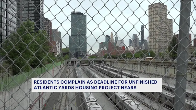 Story image: Fines for unfinished Atlantic Yards housing project on pause