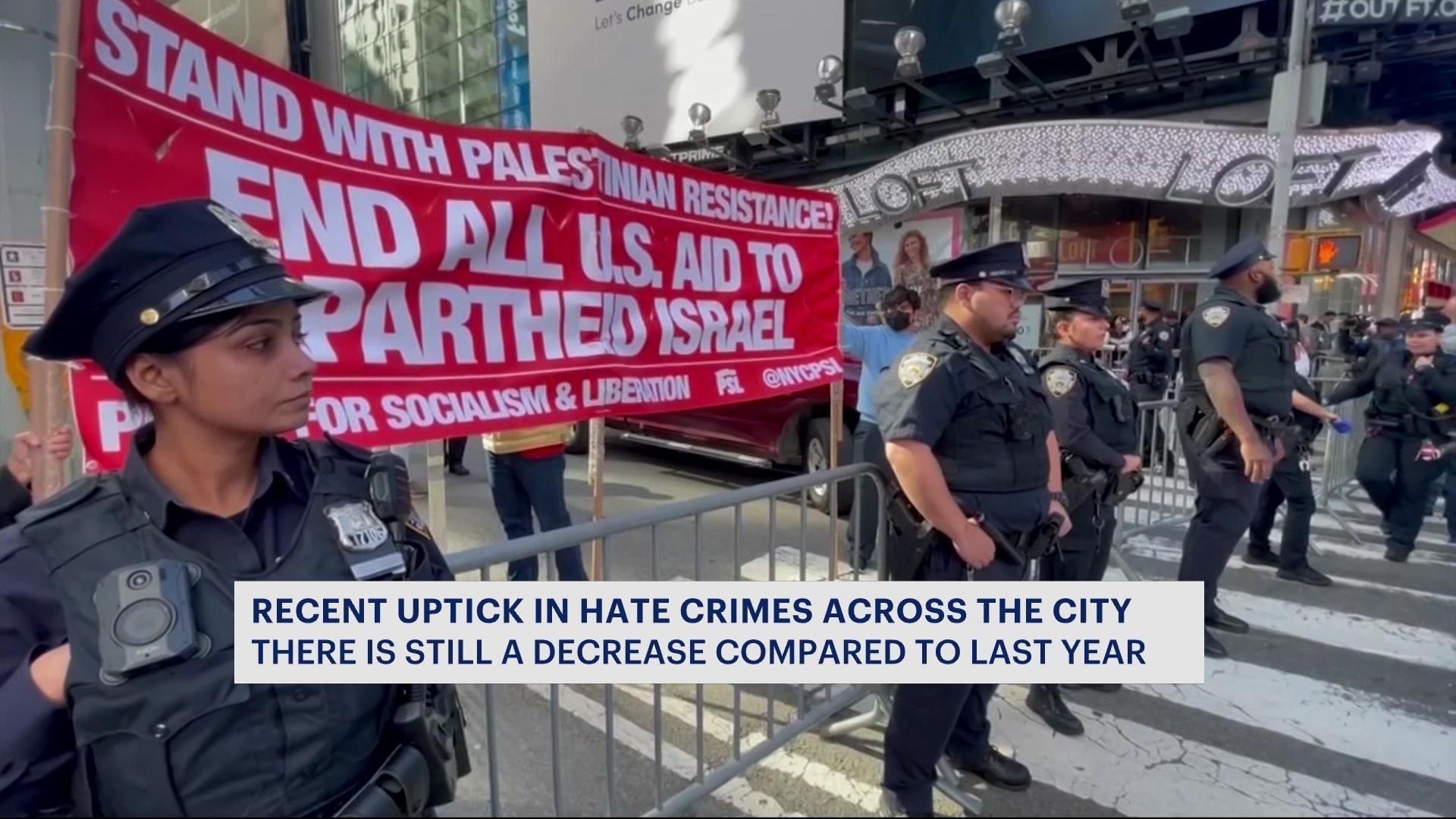 NYPD: Uptick In Hate Crimes Since Day Hamas Attacked Israel