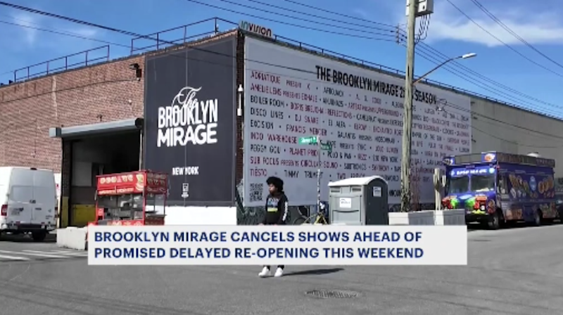 Story image: Brooklyn Mirage delays opening again, leaving food vendors in limbo