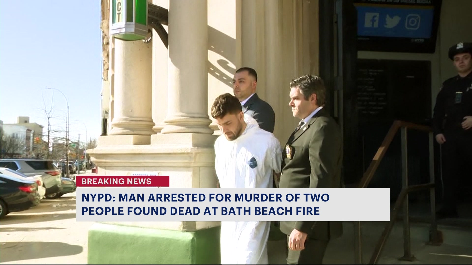 Man arrested, charged with murder in connection to fatal Bath Beach fire