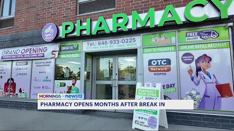 Story image: Crotona Park East pharmacy opens months after break-in