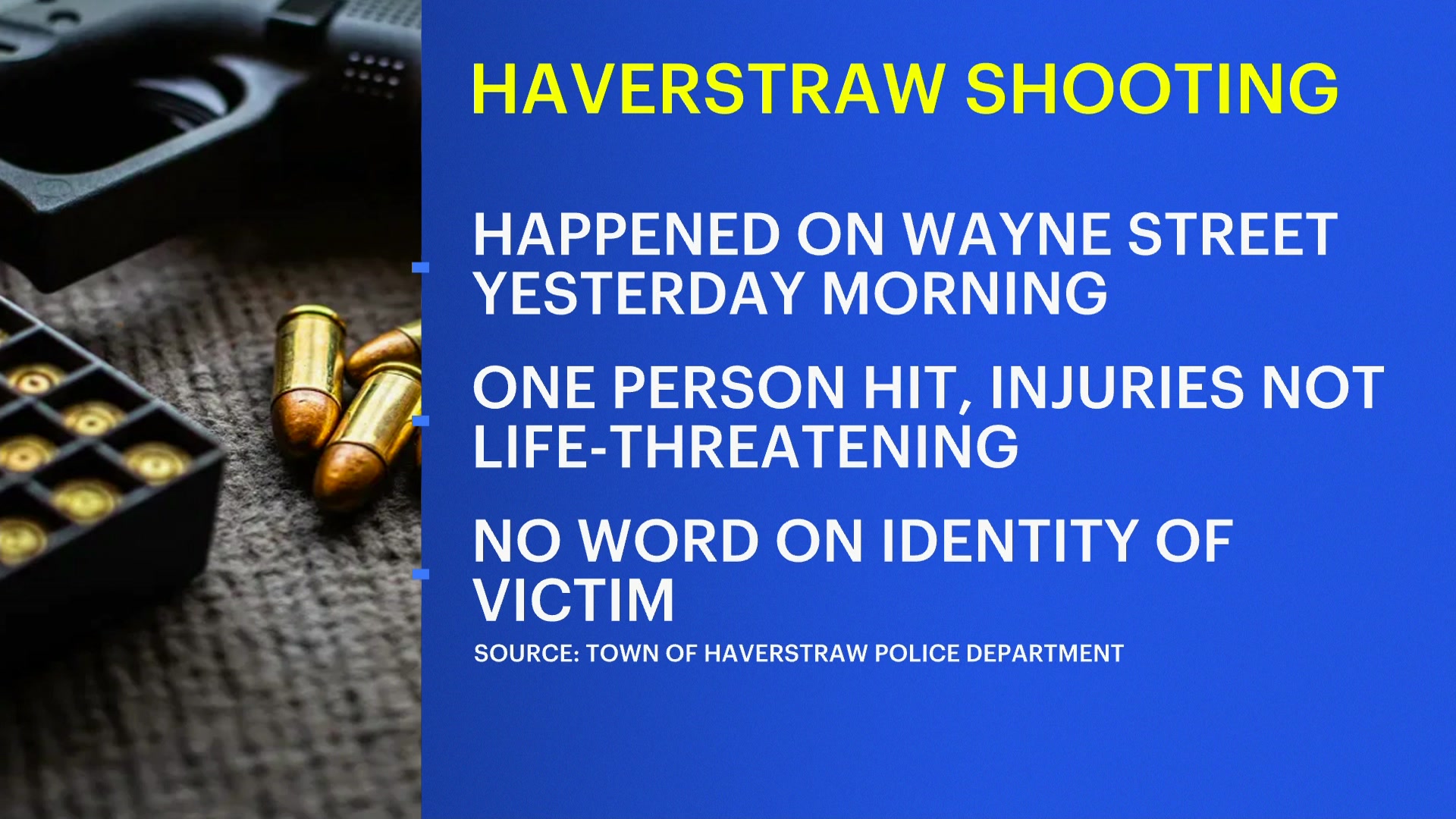 News 12 Hudson Valley Authorities: 1 injured in Rockland County