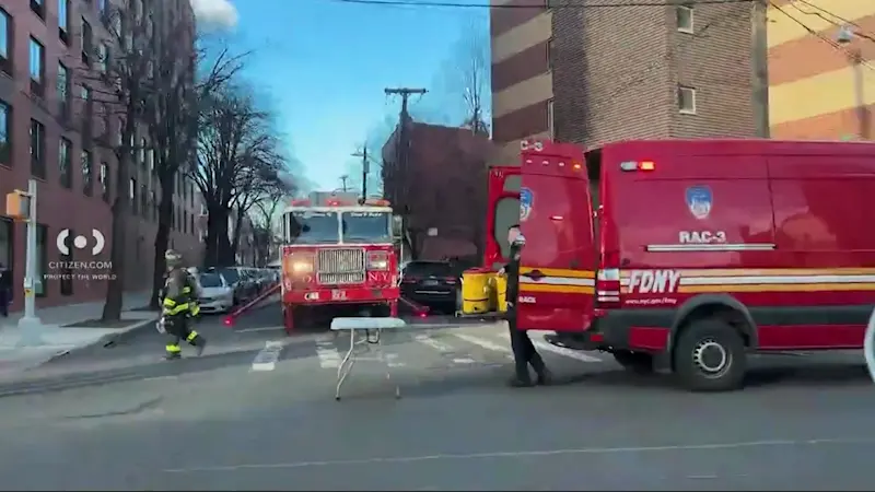 Story image: FDNY: 2 firefighters hurt in Williamsbridge apartment blaze