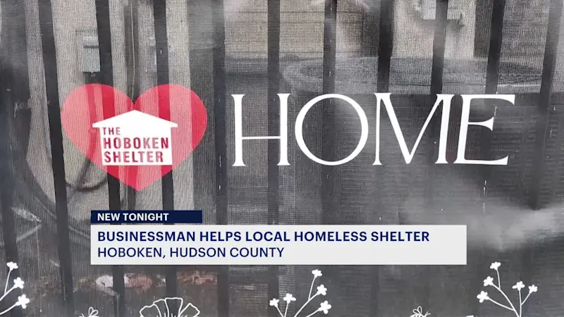 Story image: From hardship to hope: CEO gives back to Hoboken Shelter