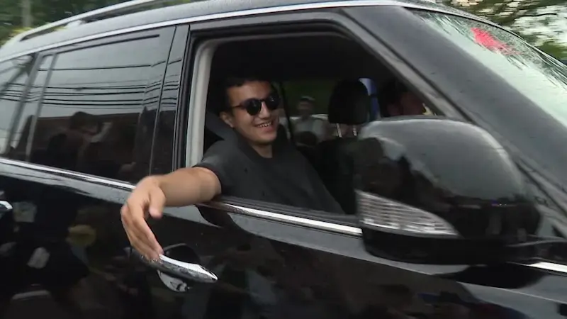 Story image: Tenafly native Edan Alexander, held hostage by Hamas, returns to NJ