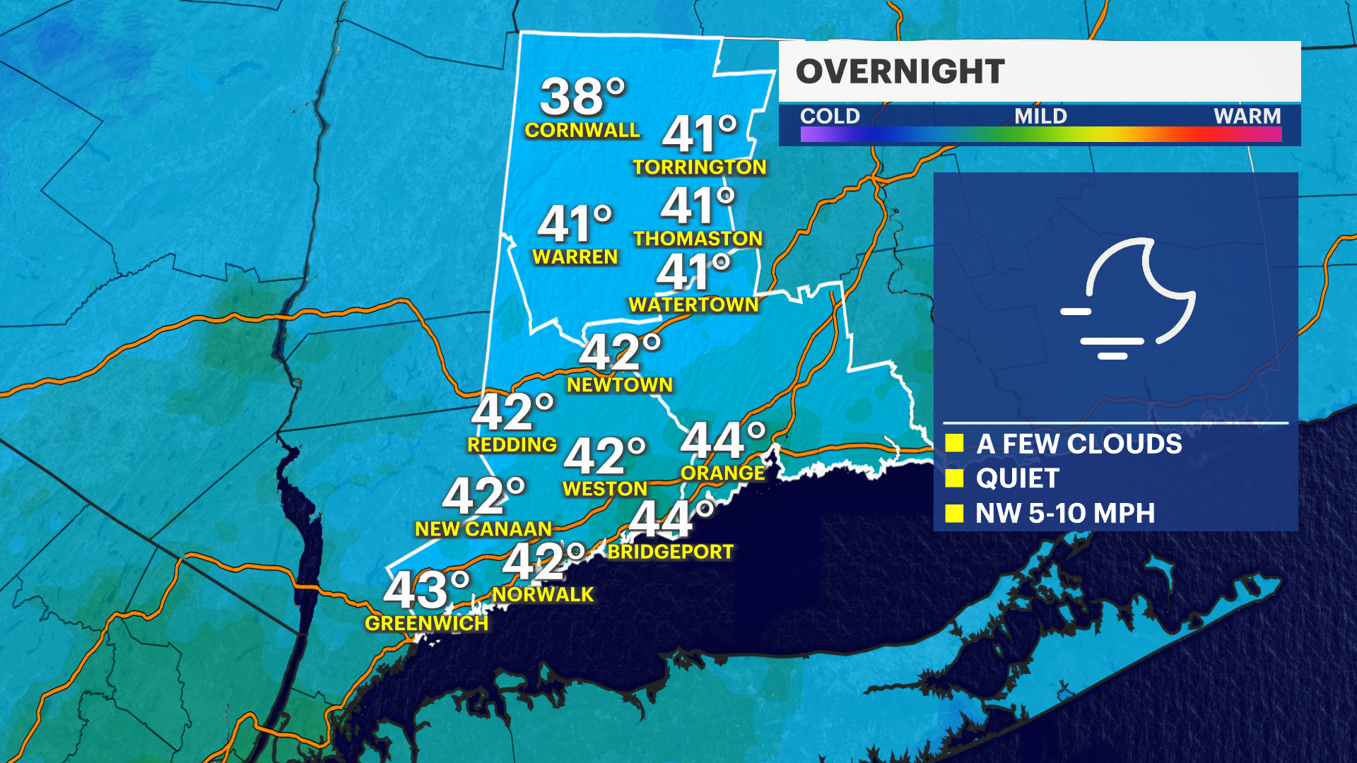 Partly Sunny Monday In Connecticut With Chance Evening Overnight Rain partly-sunny-monday-in-connecticut-with-chance-evening-overnight-rain