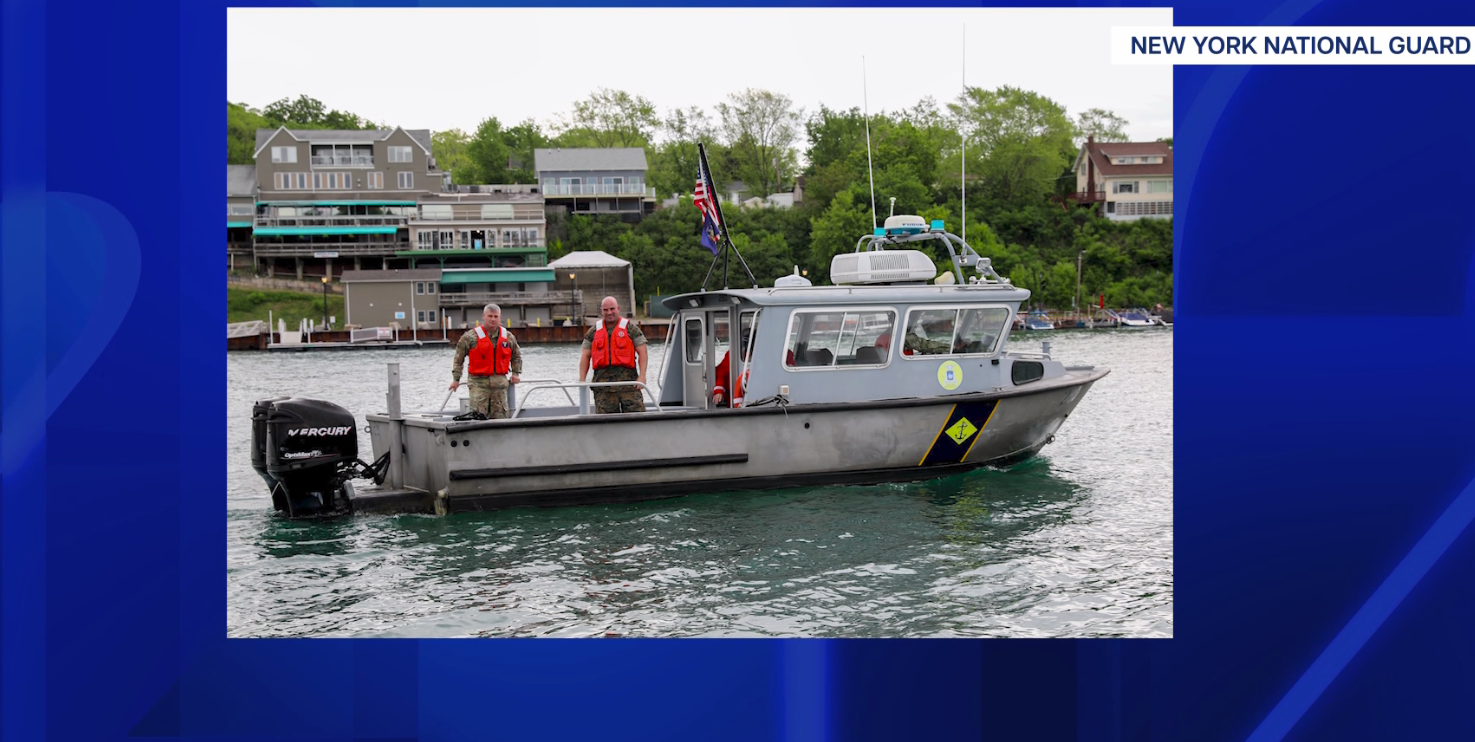 Naval Militia Training on Hudson River
