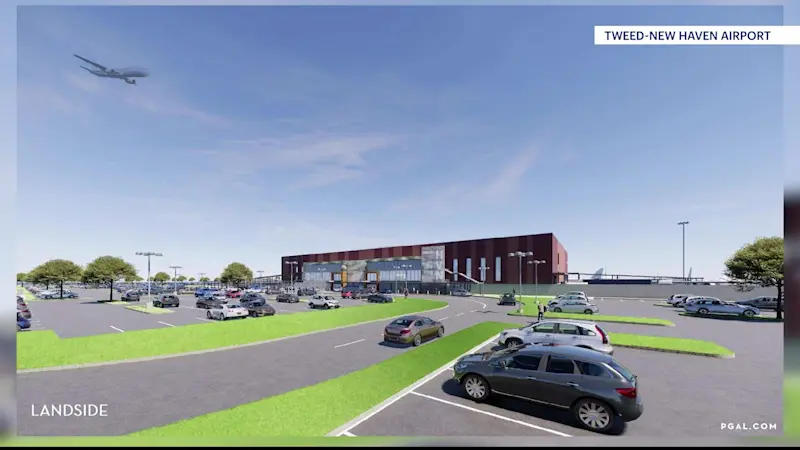 Story image: Tweed New Haven Airport reveals renderings of new terminal