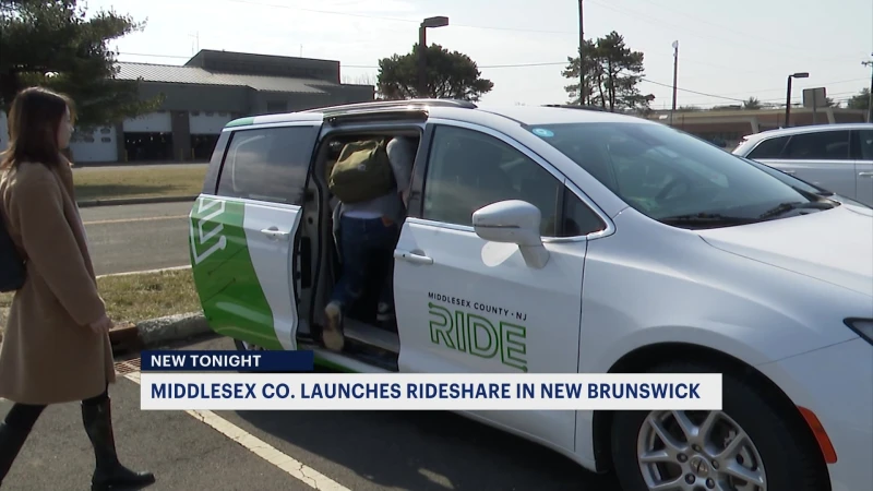 Story image: Middlesex County offering $3 rides in New Brunswick through RIDE on Demand app