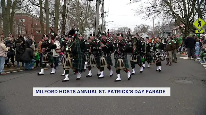 Story image:  Milford St. Patrick's Day Parade celebrates Irish culture and community spirit