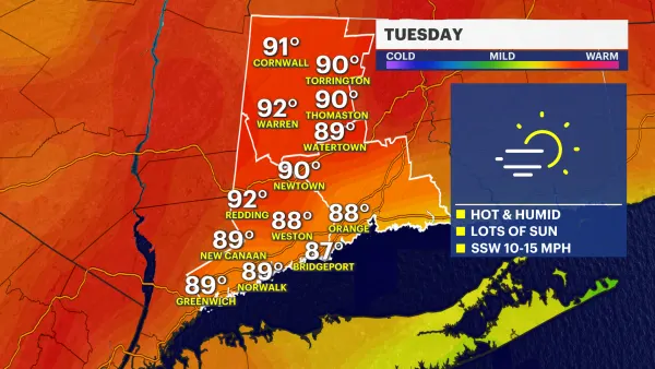 HEAT ALERT: Excessive heat watch issued for New Jersey with temps sweltering into the 90s