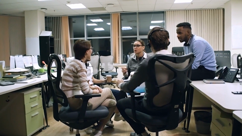 Story image: The connection between work productivity & social relationships