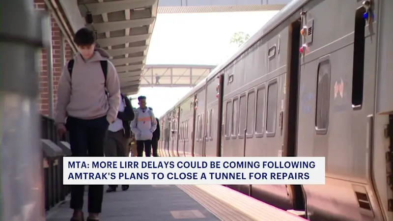 Story image: Tunnel Tensions: MTA and Amtrak clash over East River tunnel repairs after LIRR disruptions