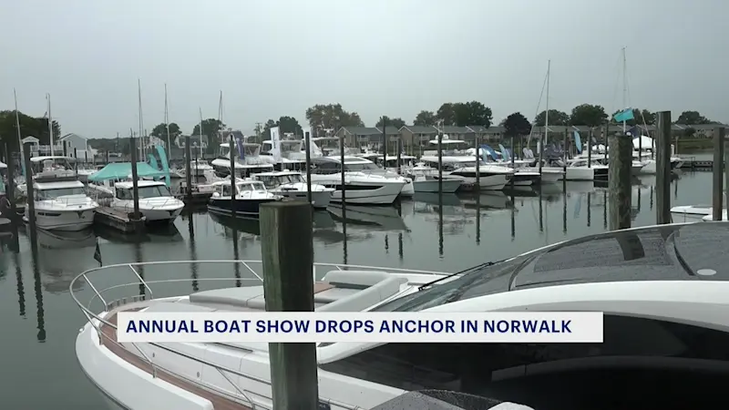 Story image: 'Tradition for 50 years.' Annual boat show drops anchor in Norwalk this weekend