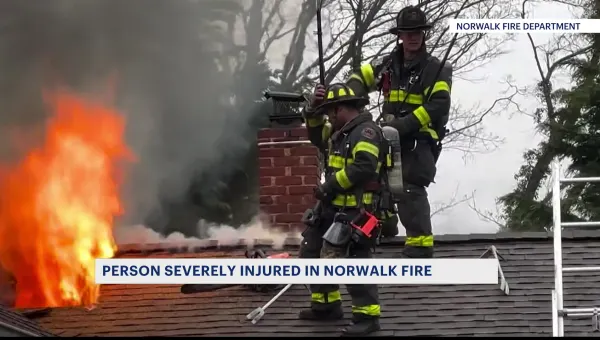 Officials: Firefighter and occupant injured in Norwalk house fire 