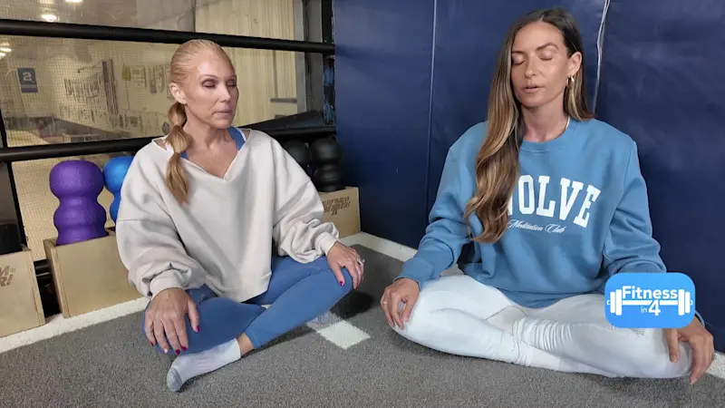 Story image: Fitness in 4: Simple meditation steps to center your mind and calm your day