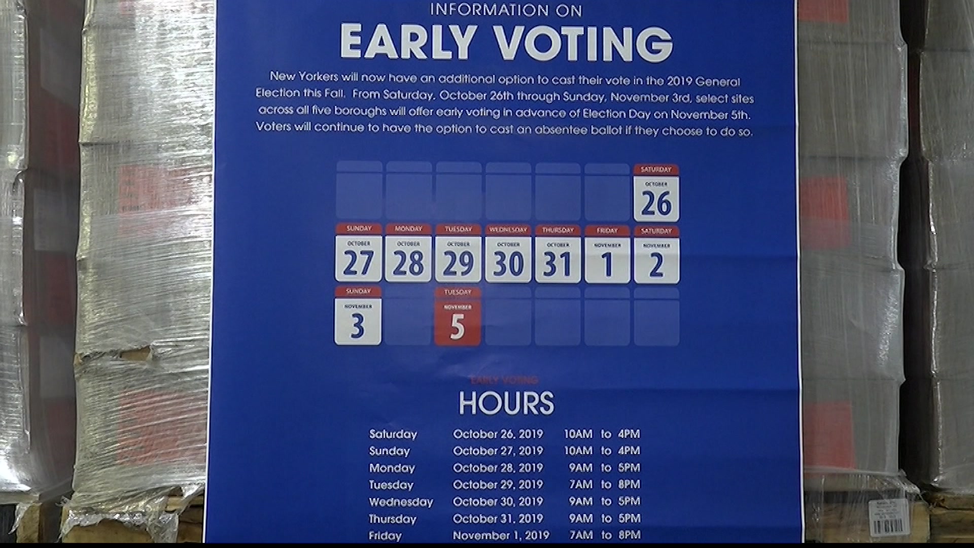 Bronx residents prepare for early voting