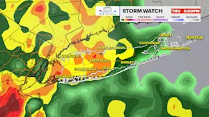 STORM WATCH: Cloudy conditions today; heavy rain, strong winds on Thursday for Long Island
