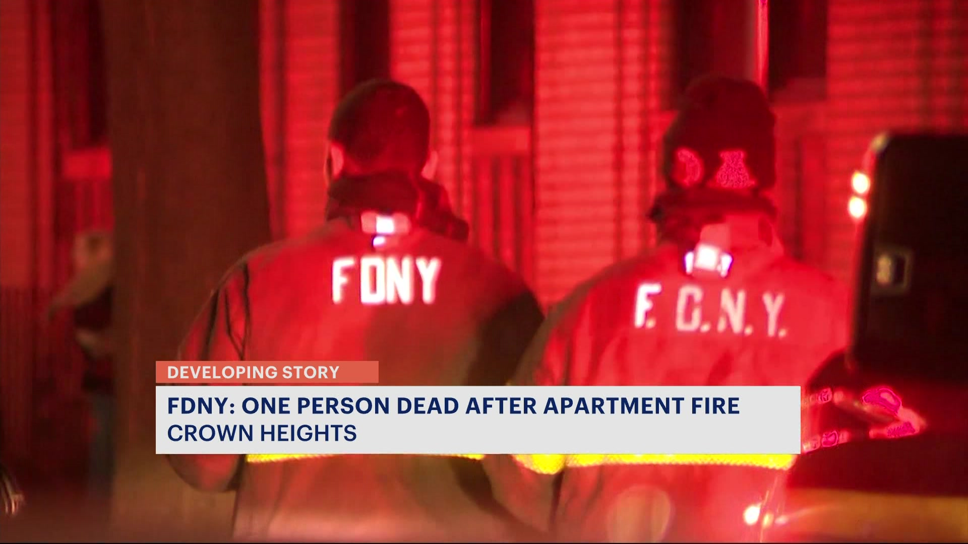 News 12 | Bronx | Fdny Man Found Dead Following Fire In Crown Heights