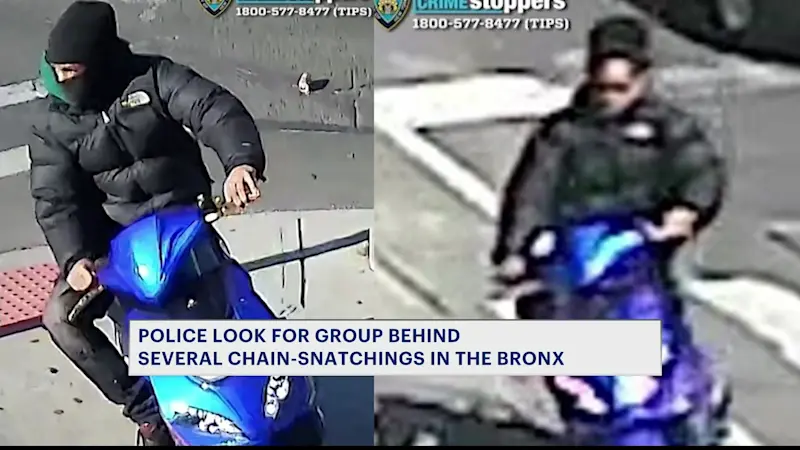 Story image: Necklace snatching duo wanted for robbing teenage girls