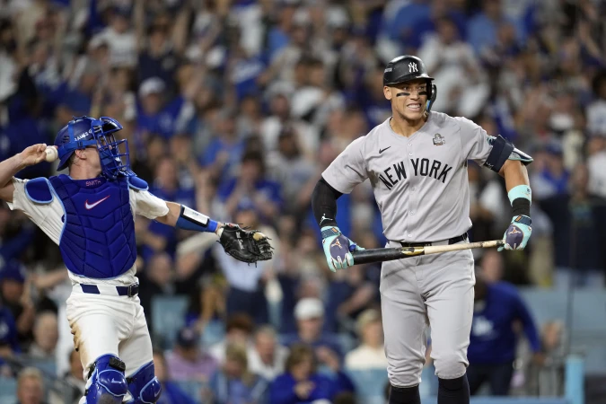 Story image: Yamamoto shuts down Yankees, Freeman homers again as Dodgers win 4-2 for 2-0 lead in World Series