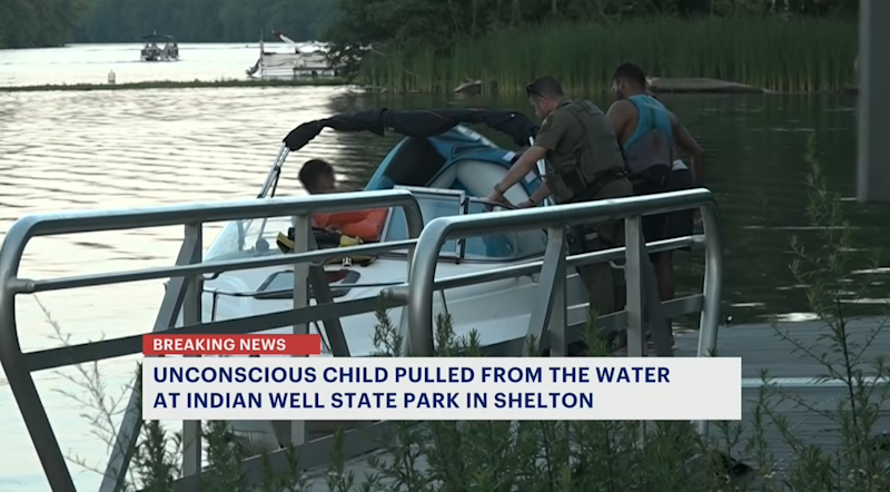 Story image:  Officials: Boy pulled from water unresponsive at Indian Well State Park in Shelton