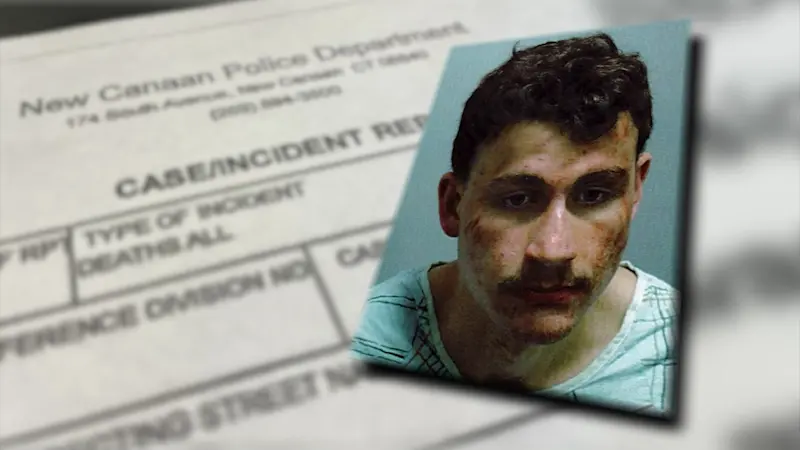 Story image: Police reports: New Canaan man confessed to using hammer, knife and fists to kill mom 