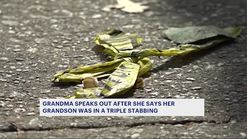 Story image: Brooklyn grandmother speaks out after triple stabbing sends 2 teens and a father to the hospital