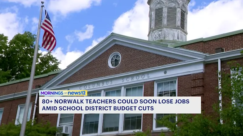 Story image: Norwalk school budget cuts could cost dozens of teachers their jobs