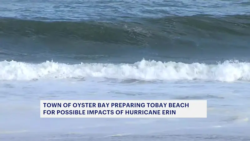 Story image: Town of Oyster Bay preps for rip currents, erosion