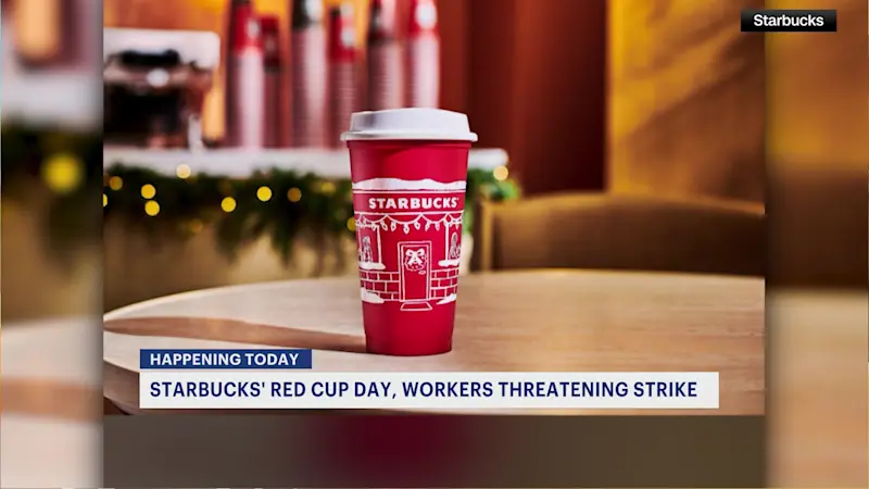 Story image: Starbucks Red Cup Day returns with free reusable cups