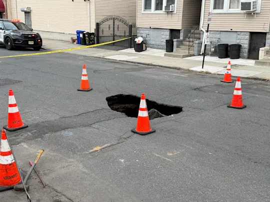 Elizabeth sinkhole