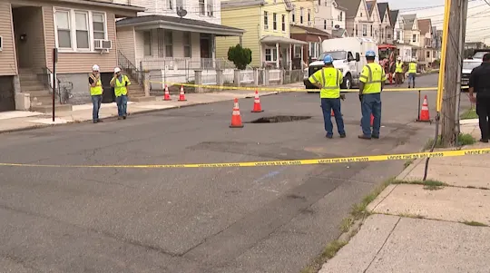 Elizabeth sinkhole