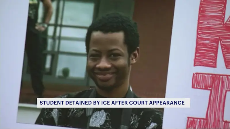 Story image: Brooklyn student detained by ICE sparks rally outside Tweed Courthouse