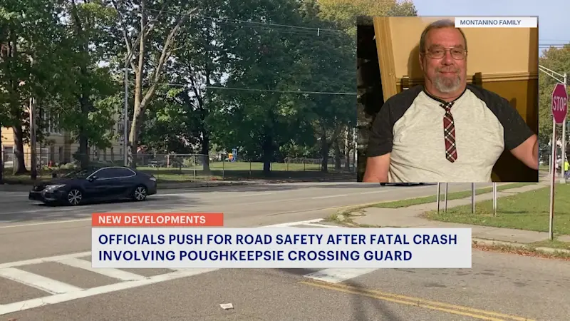 Story image: Poughkeepsie crossing guard's death prompts safety review near school