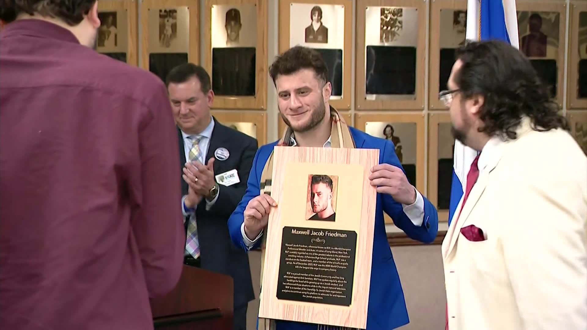 Plainview’s pro wrestler ‘MJF’ inducted into National Jewish Hall of Fame
