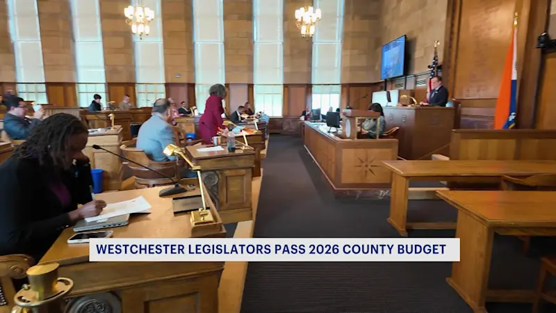 Story image: Westchester County legislators hold special meeting to vote on proposed 2026 budget