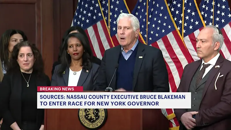 Story image: Nassau County Executive Bruce Blakeman to announce his run for NY governor Tuesday