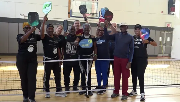Brooklyn seniors play pickleball to stay young and active