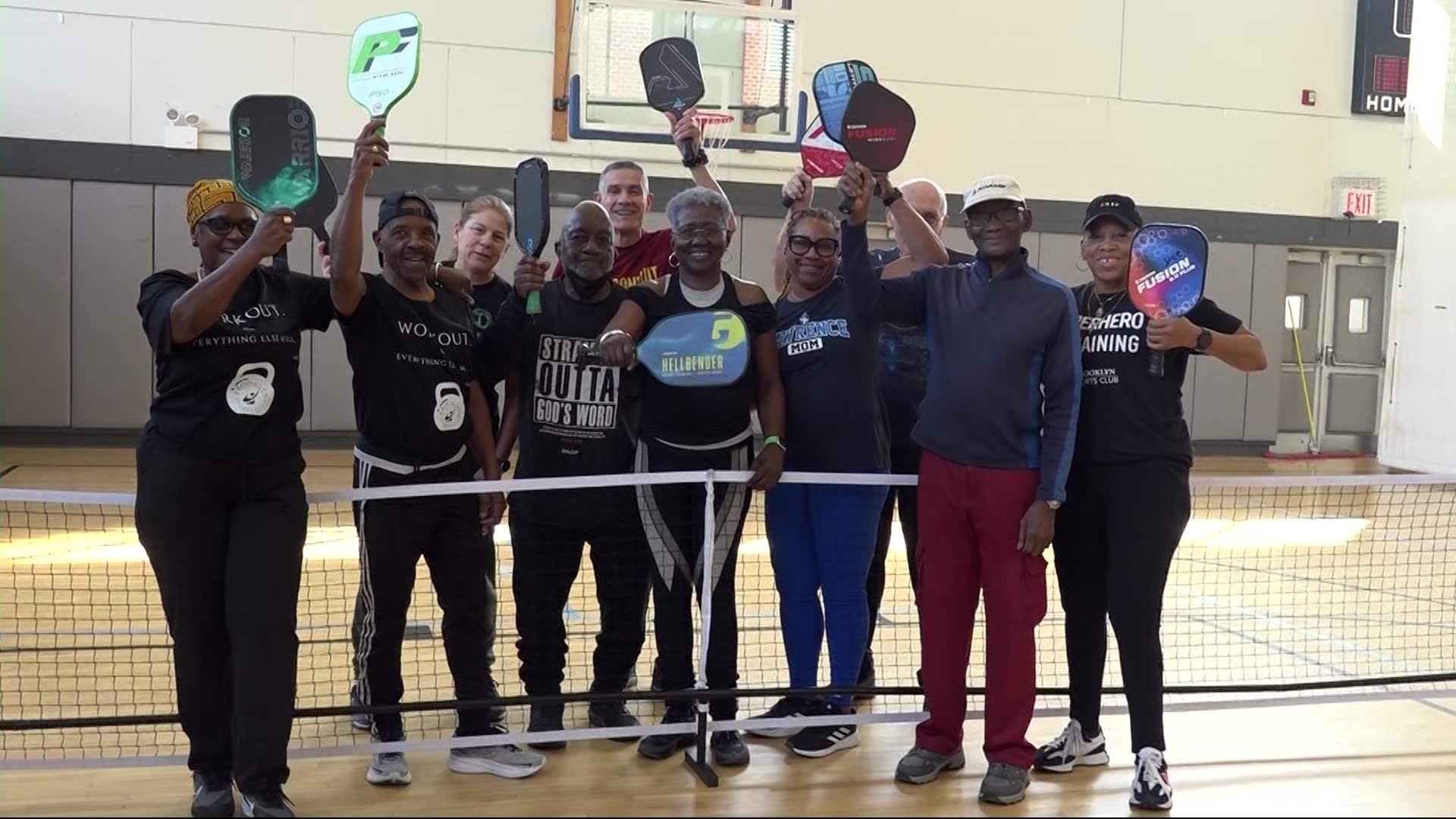 Brooklyn seniors play pickleball to stay young and active