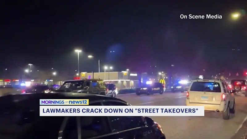 Story image: Drivers could lose license, car under new street takeover bill
