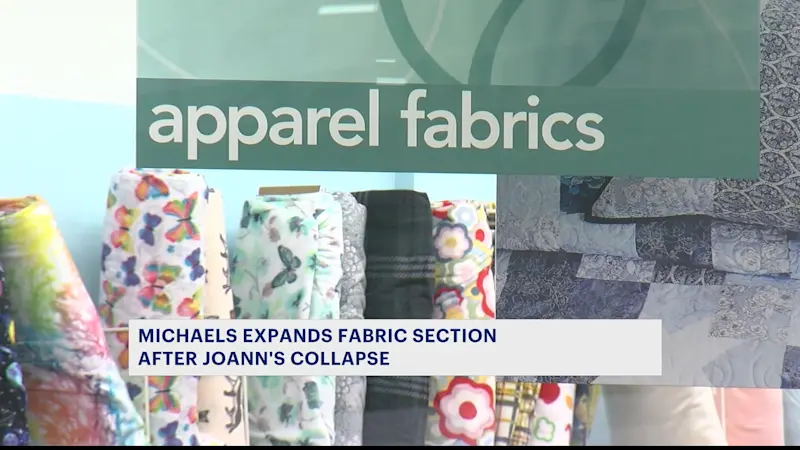 Story image: Michaels expands fabric section by buying JOANN 