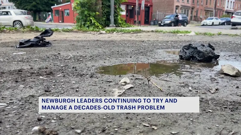 Story image: Newburgh fights garbage problem on south side