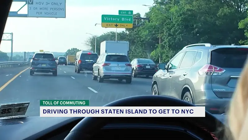 Story image: Toll of Commuting: Alternative way to get into Lower Manhattan