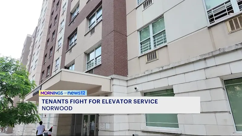 Story image: Tenants in Norwood apartment building stuck without elevators