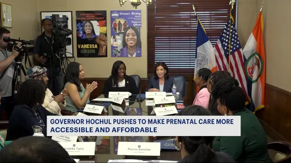 Gov. Hochul, Bronx Borough President Gibson announce massive maternal health investment