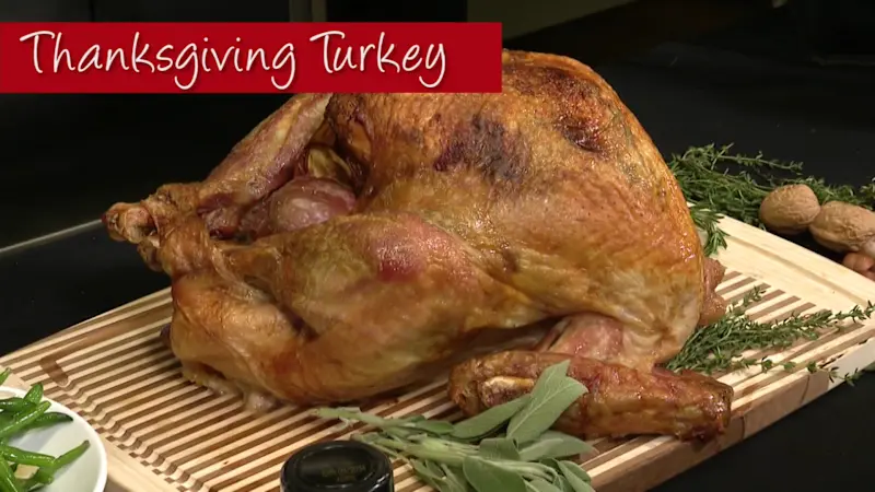 Story image: What's Cooking: Uncle Giuseppe's Marketplace's how to season and cook a turkey