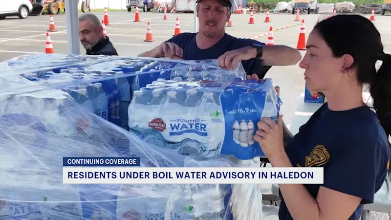Story image: Haledon struggles without clean water, showers 10 days after water main break